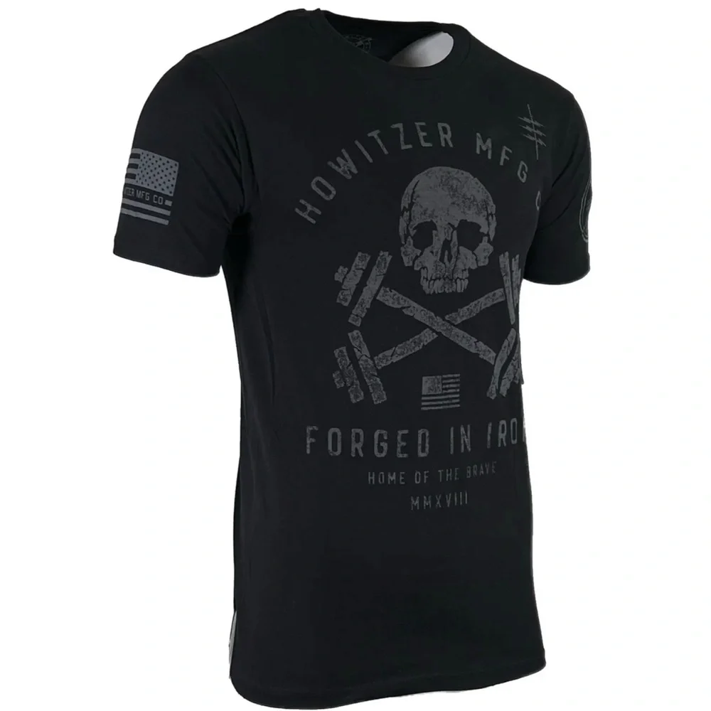 Howitzer Style Men's T-shirt Brave Iron Military Grunt - Picture 6 of 12